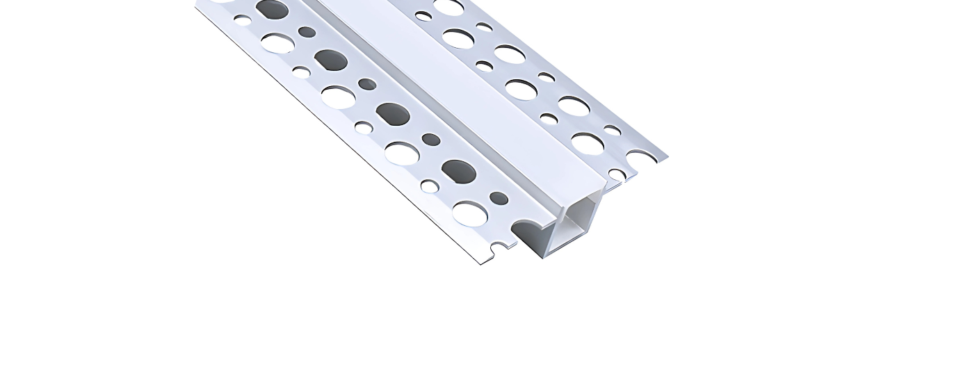 1/2″ MUD-IN TRIMLESS ALUMINUM CHANNEL