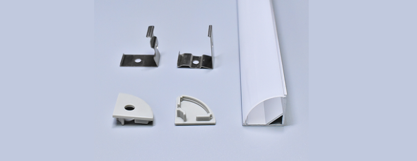 3/4″ CORNER ALUMINUM CHANNEL